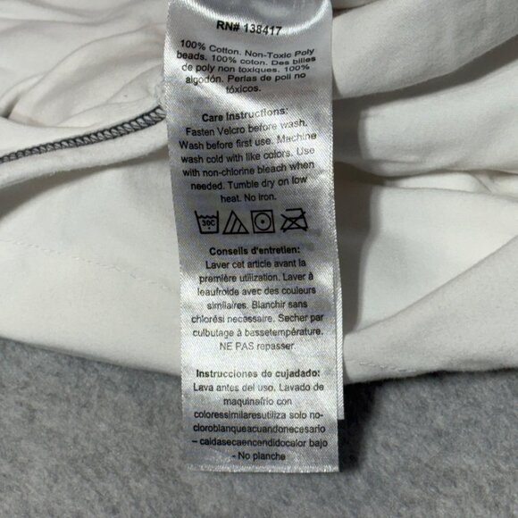 Nested Bean Zen Swaddle Classic Baby ONE SIZE 0-6 Months 7-18 lbs Weighted White - Picture 4 of 6